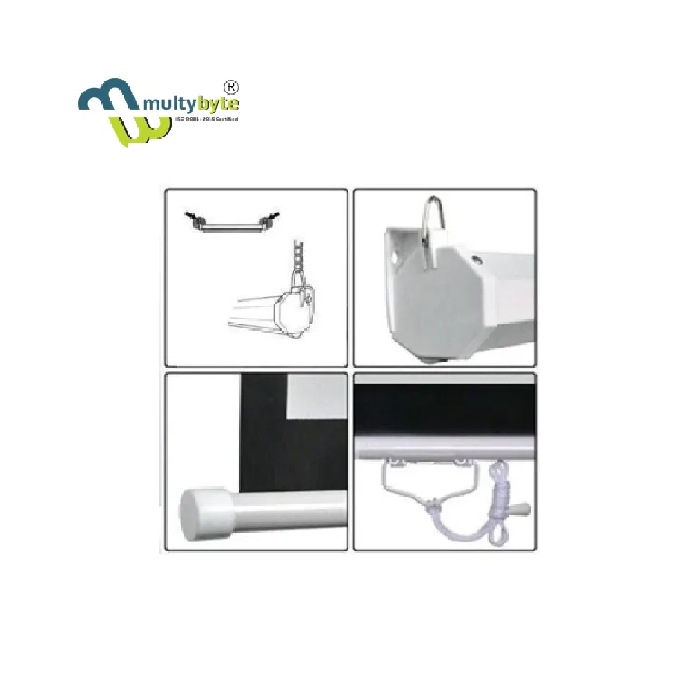 Multybyte Anti-Creased Self-Lock Projector Screen 4×6 view 3